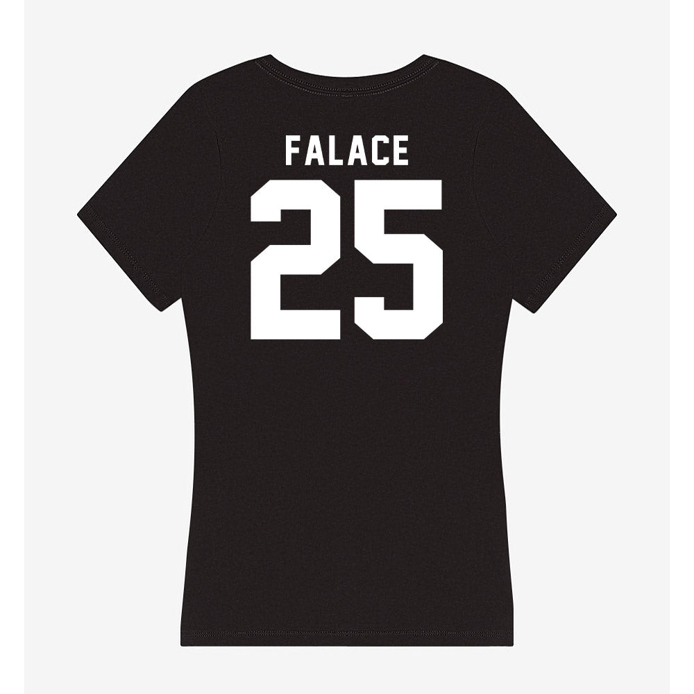 Siena - NCAA Baseball : Sam Falace - Women's V-Neck T-Shirt-1