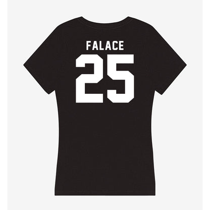 Siena - NCAA Baseball : Sam Falace - Women's V-Neck T-Shirt-1