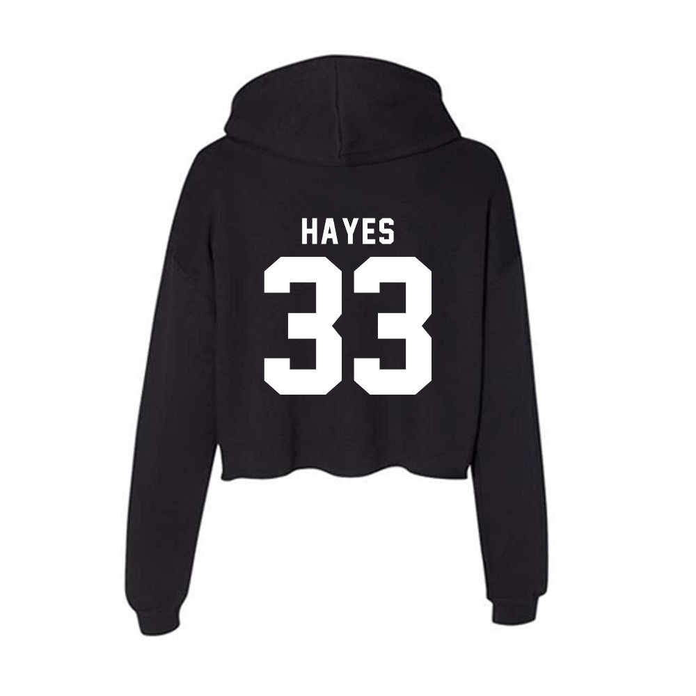 Siena - NCAA Women's Soccer : Josie Hayes - Women's Crop Fleece Hoodie-1