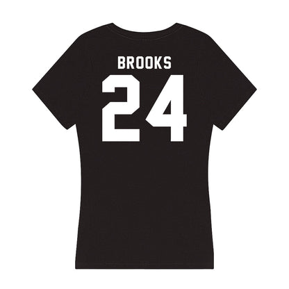 Siena - NCAA Baseball : Noah Brooks - Women's V-Neck T-Shirt-1
