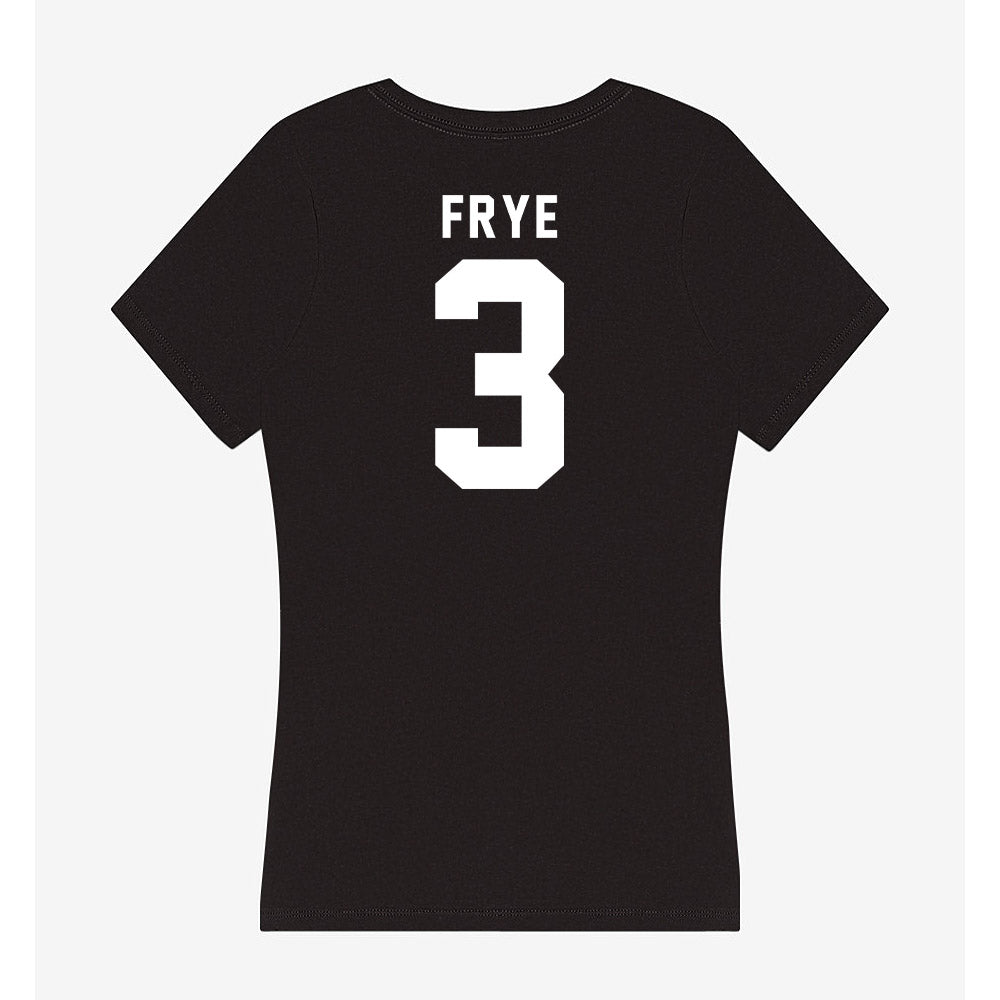 Siena - NCAA Women's Volleyball : Jill Frye - Women's V-Neck T-Shirt-1