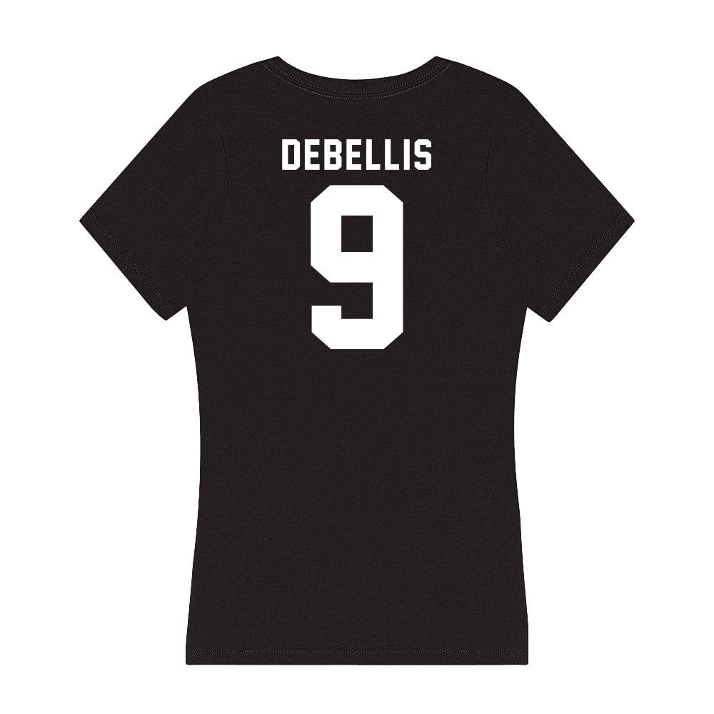 Siena - NCAA Men's Lacrosse : Vito Debellis - Women's V-Neck T-Shirt-1