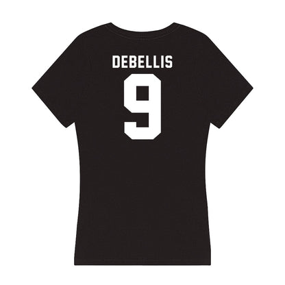 Siena - NCAA Men's Lacrosse : Vito Debellis - Women's V-Neck T-Shirt-1