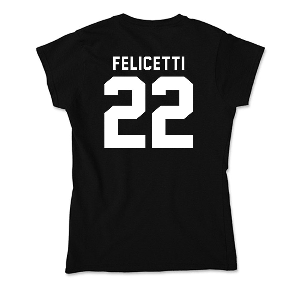 Siena - NCAA Men's Lacrosse : Michael Felicetti - Soft Style Women’s T-Shirt-1