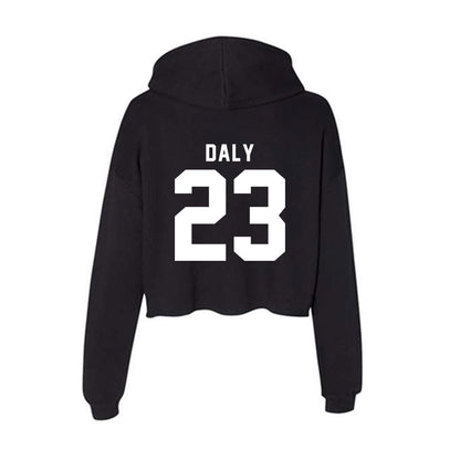 Siena - NCAA Women's Soccer : Abigail Daly - Women's Crop Fleece Hoodie-1