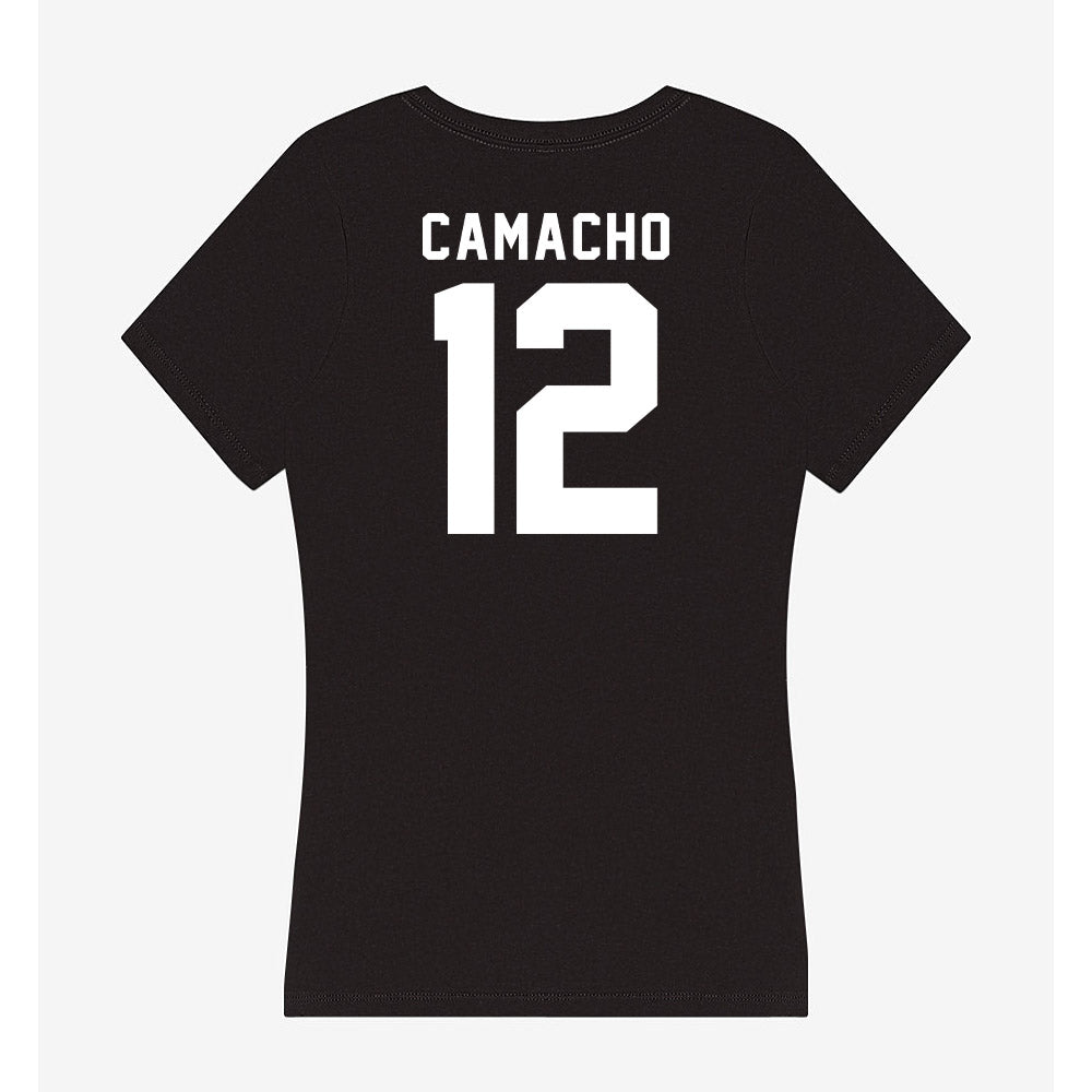 Siena - NCAA Baseball : Sean Camacho - Women's V-Neck T-Shirt-1