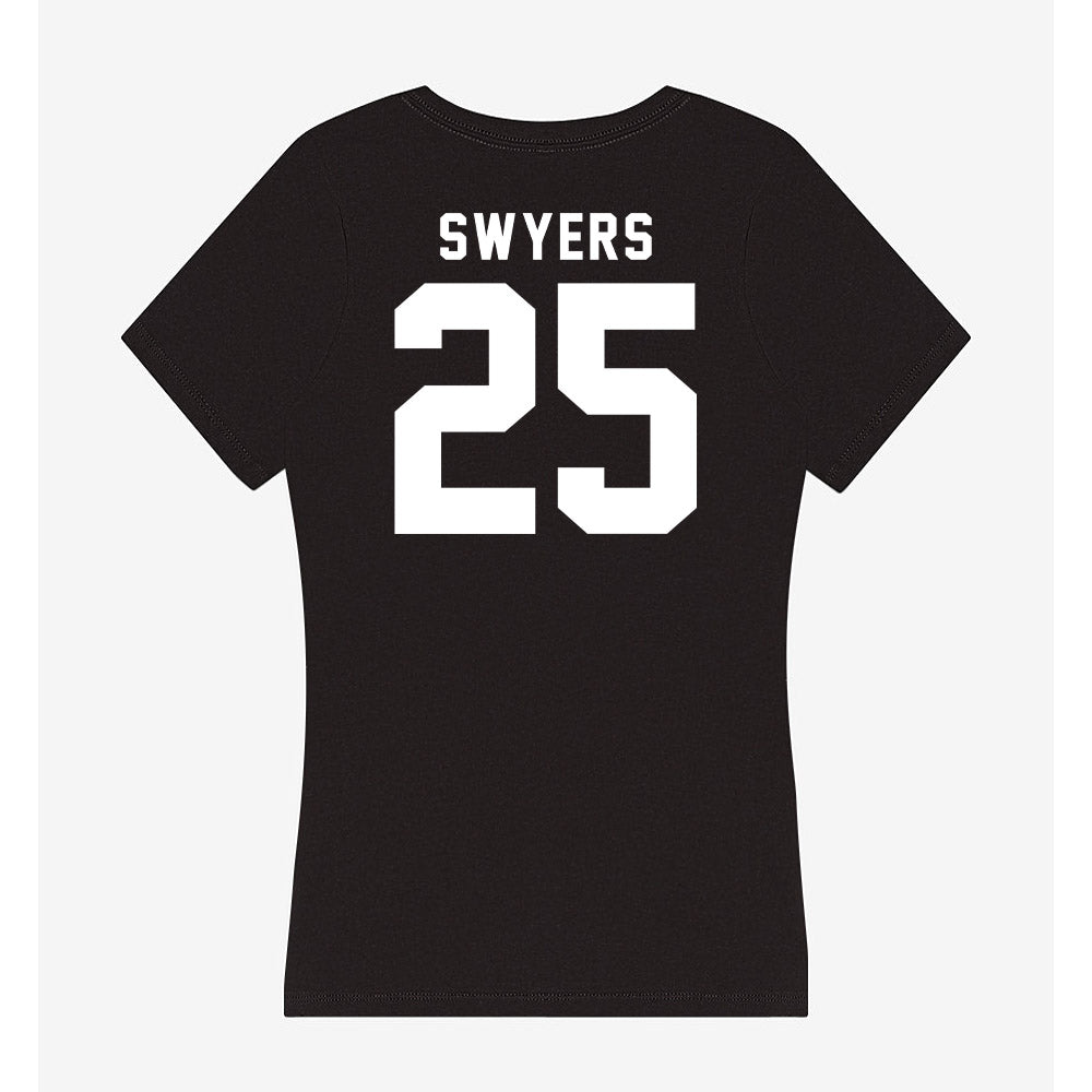 Siena - NCAA Women's Soccer : Anna Swyers - Women's V-Neck T-Shirt-1