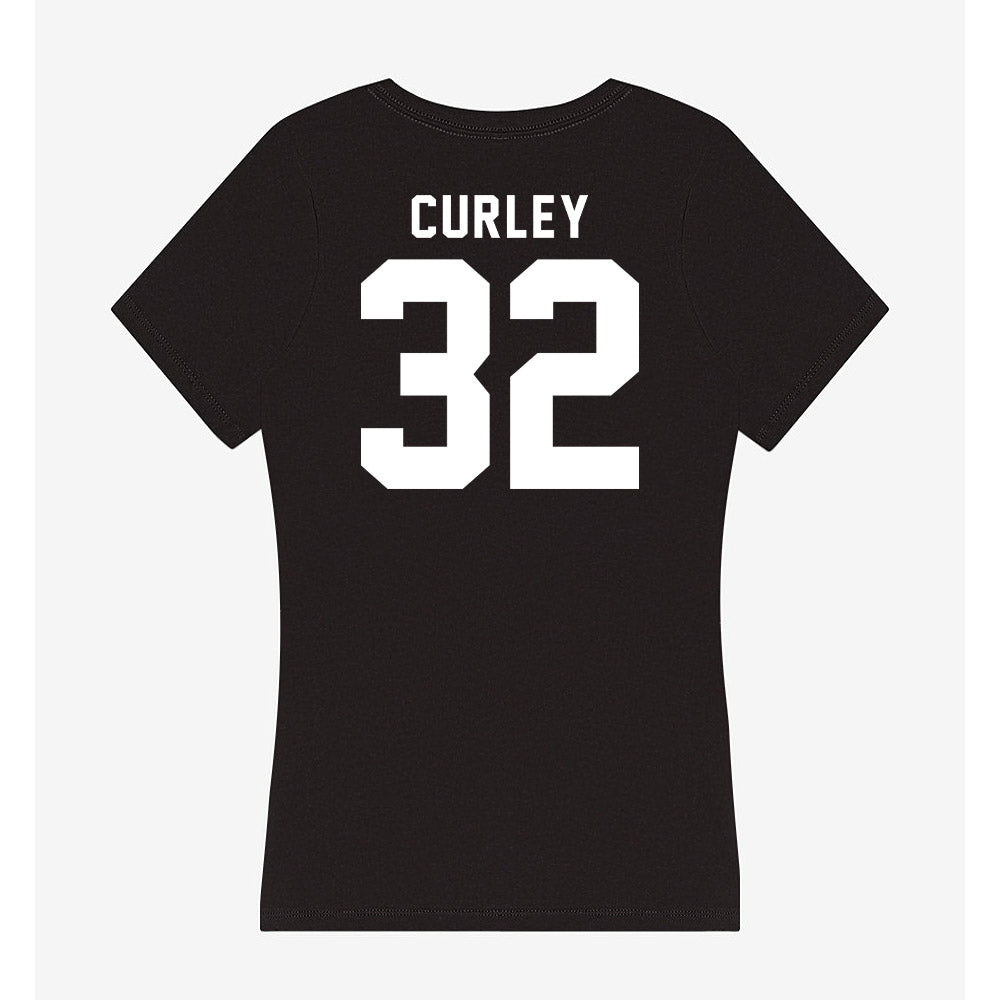 Siena - NCAA Women's Lacrosse : Sara Curley - Women's V-Neck T-Shirt-1