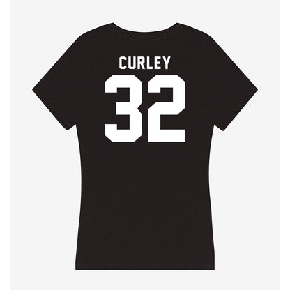 Siena - NCAA Women's Lacrosse : Sara Curley - Women's V-Neck T-Shirt-1