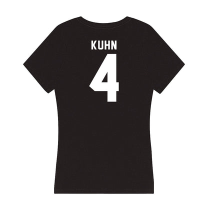Siena - NCAA Women's Lacrosse : Kylie Kuhn - Women's V-Neck T-Shirt-1