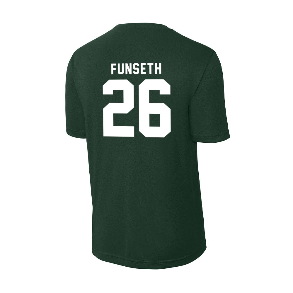 Siena - NCAA Women's Soccer : Cece Funseth - Activewear T-Shirt-1