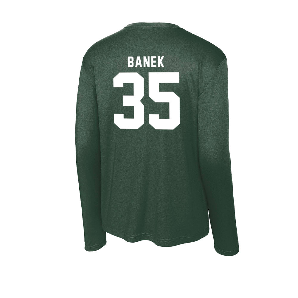 Siena - NCAA Men's Lacrosse : Logan Banek - Activewear Long Sleeve T-Shirt-1