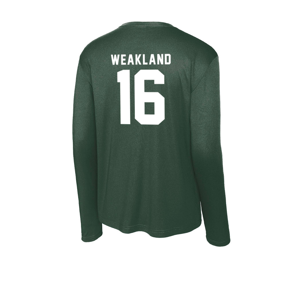 Siena - NCAA Women's Water Polo : Sawyer Weakland - Activewear Long Sleeve T-Shirt-1
