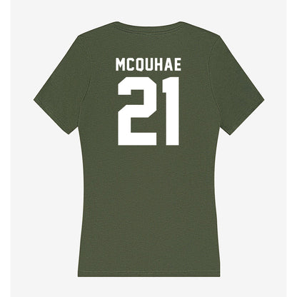 Siena - NCAA Women's Rugby : Olivia McQuhae - Women's V-Neck T-Shirt-1