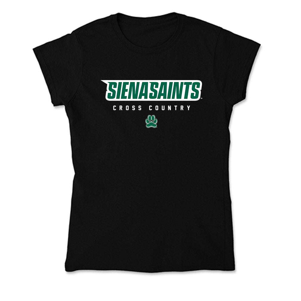 Siena - NCAA Women's Cross Country : Ciara Clinton - Soft Style Women’s T-Shirt-0