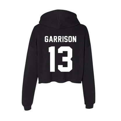 William & Mary - NCAA Men's Soccer : Alexander Garrison - Classic Shersey Women's Crop Fleece Hooded Sweatshirt-1