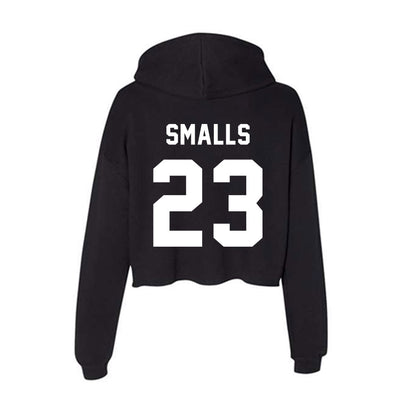 William & Mary - NCAA Football : Brayden Smalls - Classic Shersey Women's Crop Fleece Hooded Sweatshirt-1