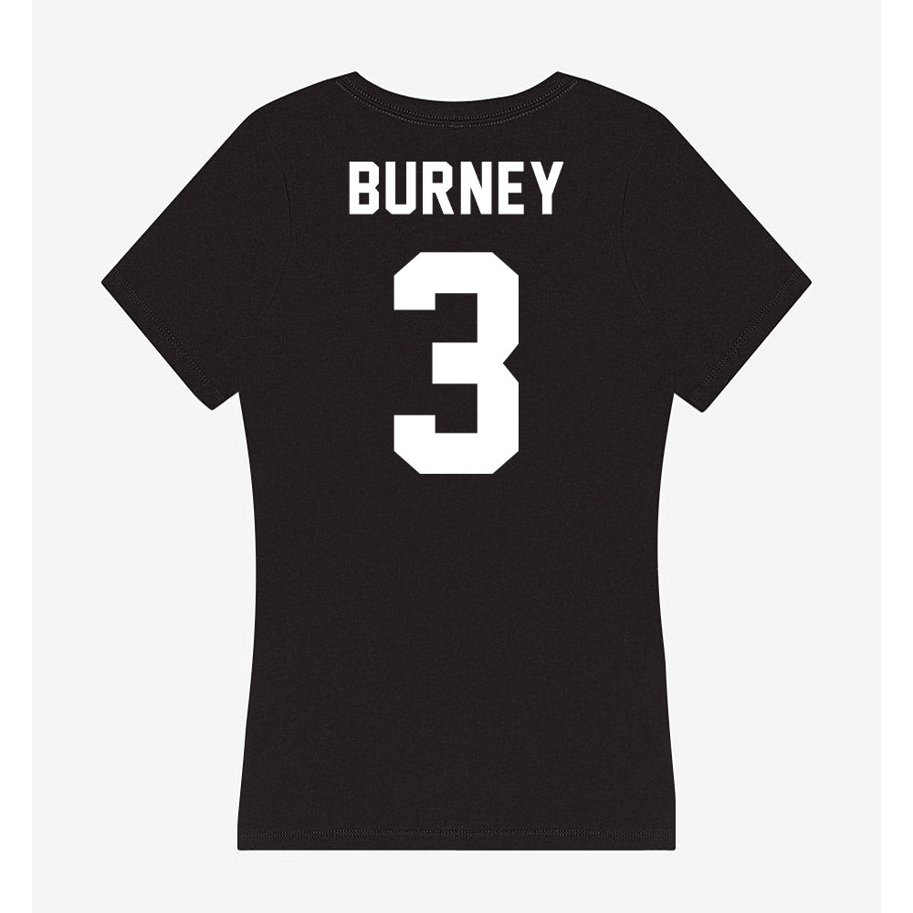 William & Mary - NCAA Men's Soccer : Damen Burney - Classic Shersey Women's V-Neck T-Shirt-1