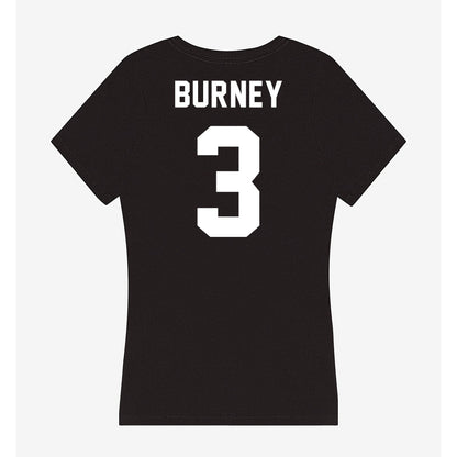 William & Mary - NCAA Men's Soccer : Damen Burney - Classic Shersey Women's V-Neck T-Shirt-1