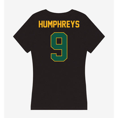 William & Mary - NCAA Baseball : Jett Humphreys - Women's V-Neck T-Shirt-1