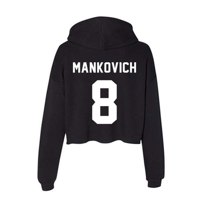 William & Mary - NCAA Women's Field Hockey : Arden Mankovich - Classic Shersey Women's Crop Fleece Hooded Sweatshirt-1