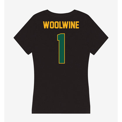 William & Mary - NCAA Baseball : Jackson Woolwine - Women's V-Neck T-Shirt-1
