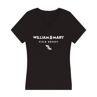 William & Mary - NCAA Women's Field Hockey : Sophie Ermellini - Classic Shersey Women's V-Neck T-Shirt-0