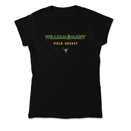 William & Mary - NCAA Women's Field Hockey : Alora Chappell - Soft Style Women’s T-Shirt-0