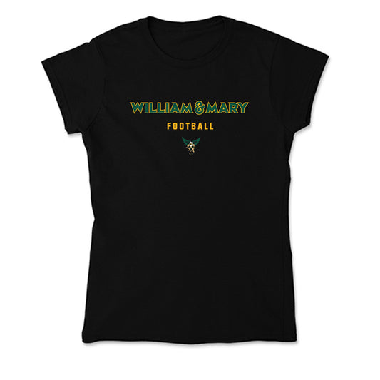 William & Mary - NCAA Football : Leon Clark - Soft Style Women’s T-Shirt-0