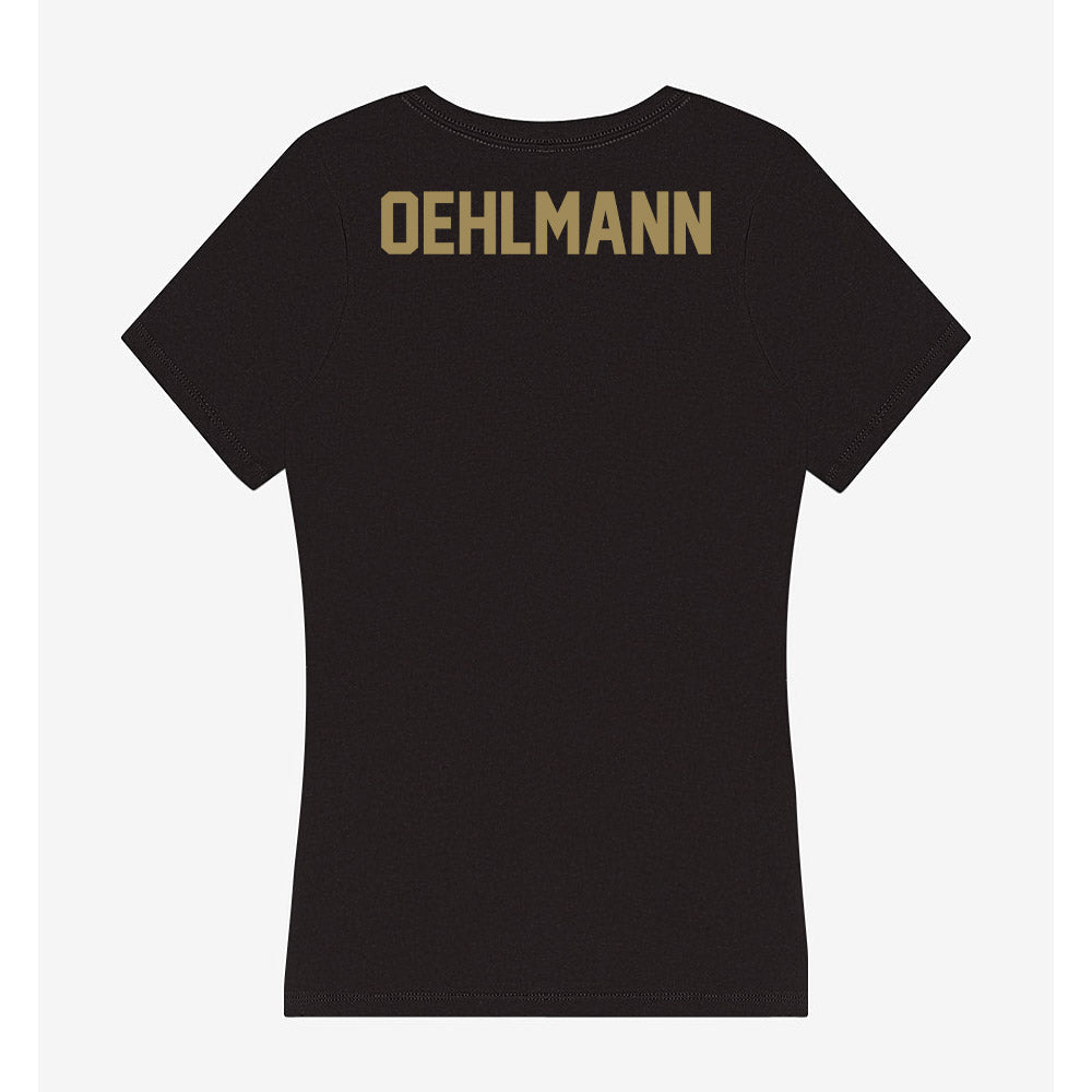 Charleston - NCAA Equestrian : Abby Oehlmann - Women's V-Neck T-Shirt-1
