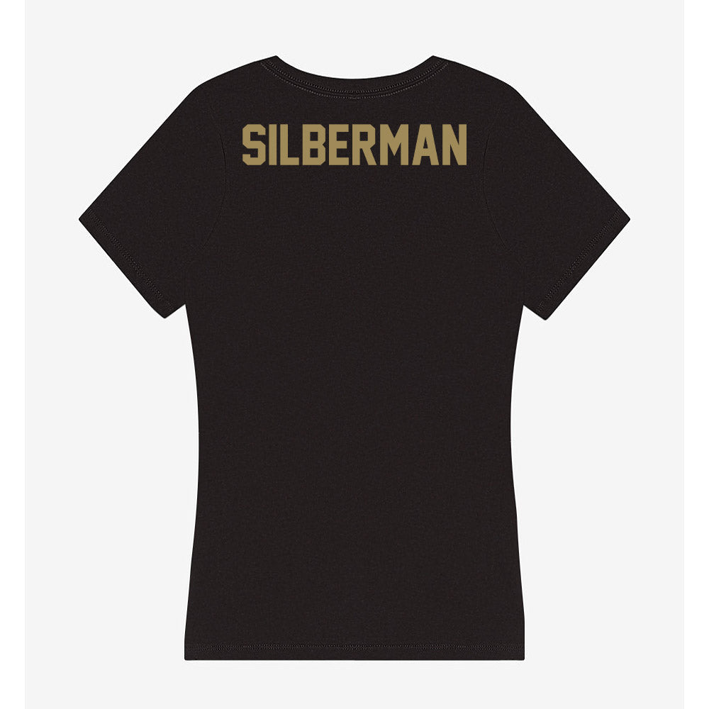 Charleston - NCAA Women's Track & Field : Halli Silberman - Women's V-Neck T-Shirt-1