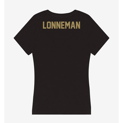 Charleston - NCAA Equestrian : Olivia Lonneman - Women's V-Neck T-Shirt-1