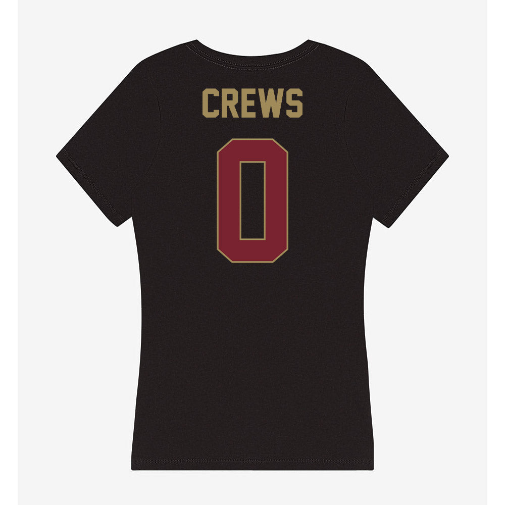 Charleston - NCAA Women's Volleyball : Cole Crews - Women's V-Neck T-Shirt-1