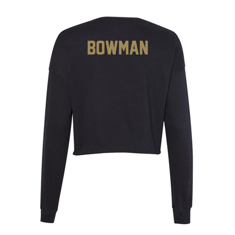 Charleston - NCAA Equestrian : Clara Bowman - Women's Cropped Crew Fleece-1
