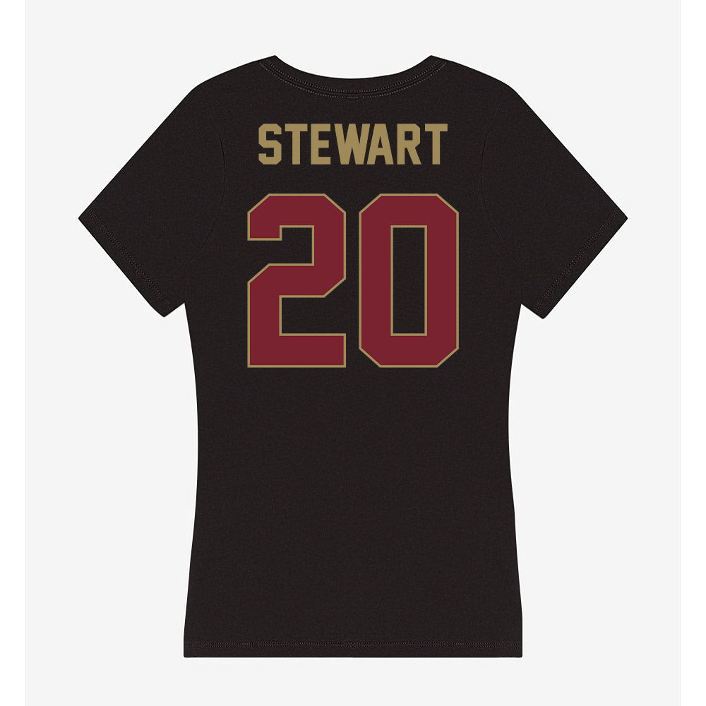 Charleston - NCAA Women's Soccer : Ellie Stewart - Women's V-Neck T-Shirt-1