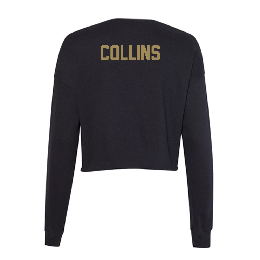 Charleston - NCAA Equestrian : Ella Collins - Women's Cropped Crew Fleece-1