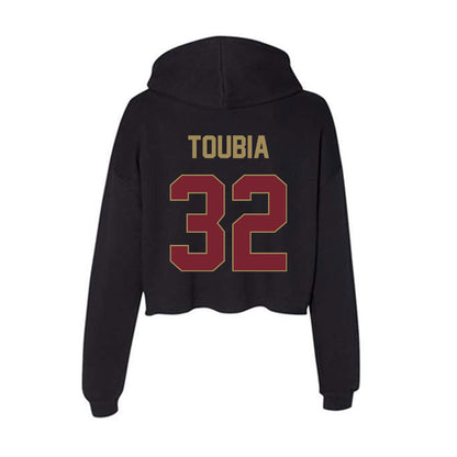 Charleston - NCAA Women's Soccer : Caitlyn Toubia - Women's Crop Fleece Hoodie-1