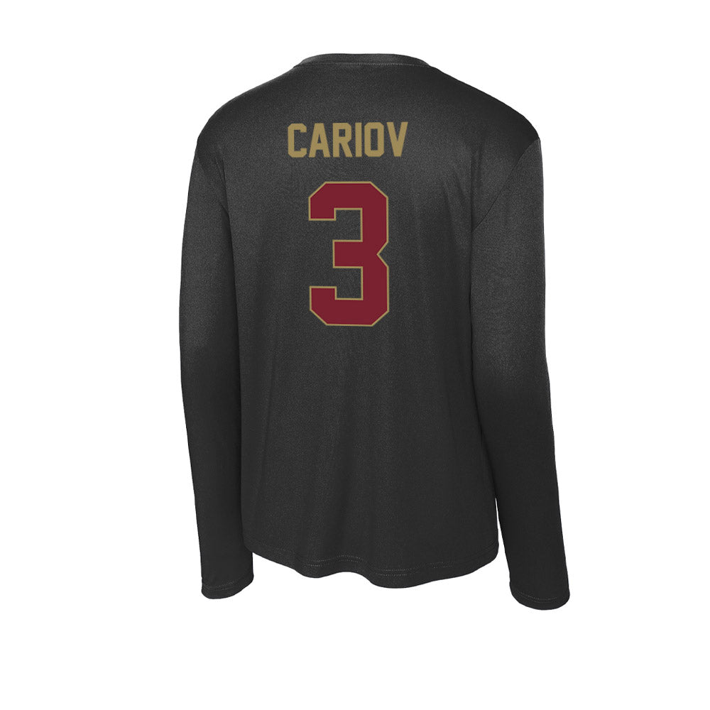 Charleston - NCAA Women's Tennis : Sia Cariov - Activewear Long Sleeve T-Shirt-1