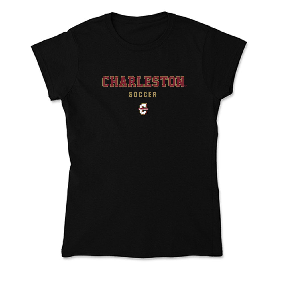 Charleston - NCAA Women's Soccer : chloe nelson - Soft Style Women’s T-Shirt-0