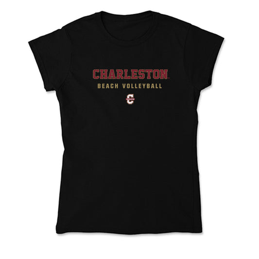 Charleston - NCAA Beach Volleyball : Jordan Patrick - Soft Style Women’s T-Shirt-0