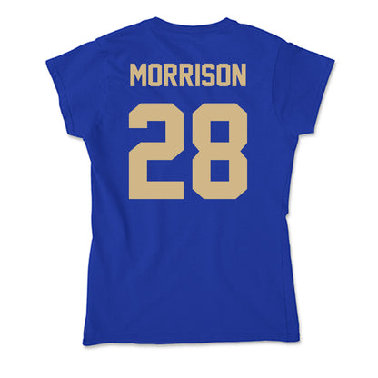 Tulsa - NCAA Football : Sevion Morrison - Soft Style Women’s T-Shirt-1