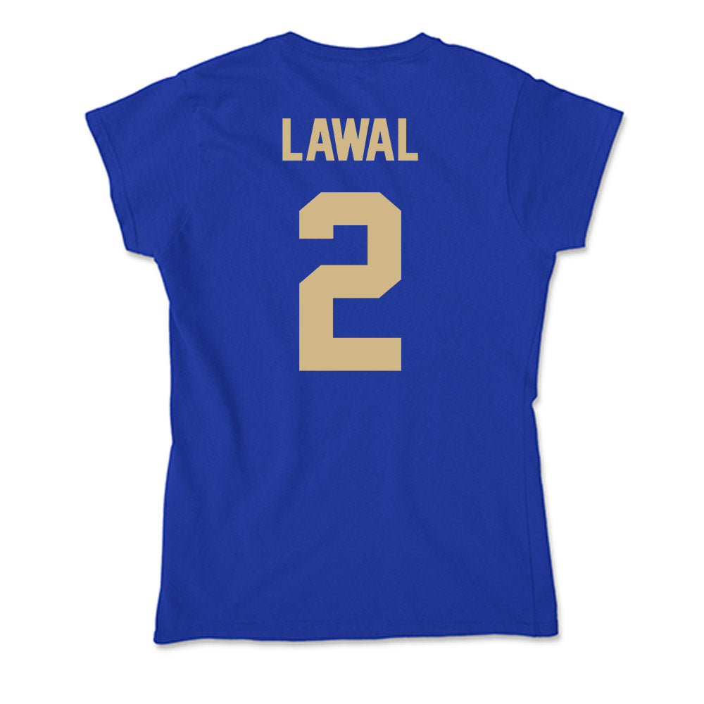 Tulsa - NCAA Men's Basketball : jaylen lawal - Soft Style Women’s T-Shirt-1