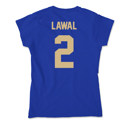 Tulsa - NCAA Men's Basketball : jaylen lawal - Soft Style Women’s T-Shirt-1