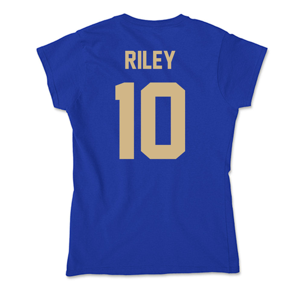 Tulsa - NCAA Men's Basketball : Tylen Riley - Soft Style Women’s T-Shirt-1