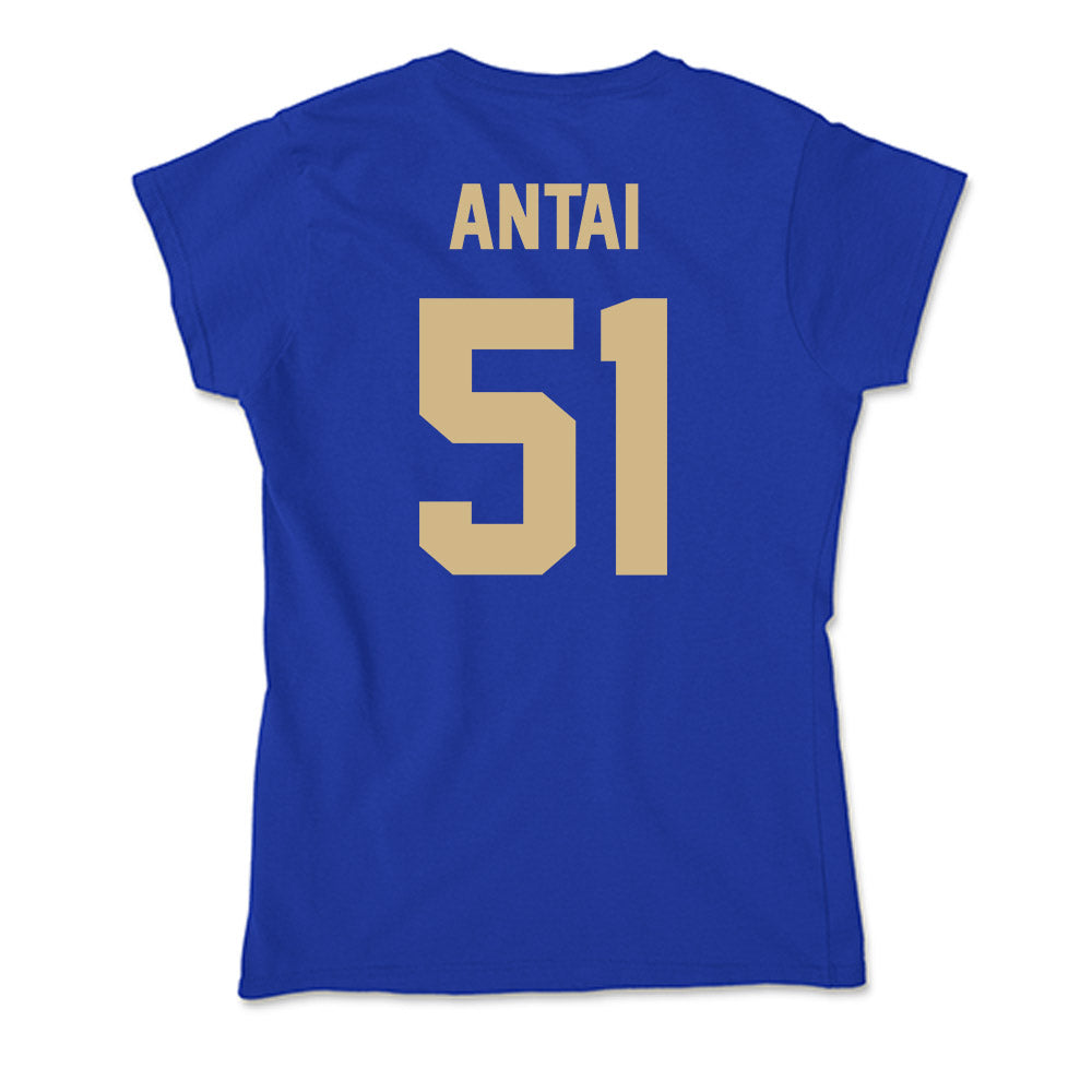 Tulsa - NCAA Football : Javion Antai - Soft Style Women’s T-Shirt-1