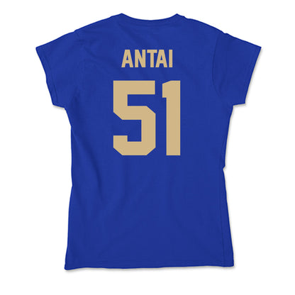 Tulsa - NCAA Football : Javion Antai - Soft Style Women’s T-Shirt-1