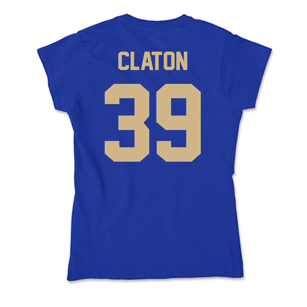 Tulsa - NCAA Football : Zach Claton - Soft Style Women’s T-Shirt-1