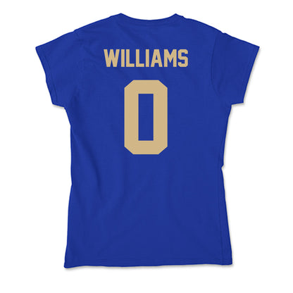 Tulsa - NCAA Men's Basketball : Kobi Williams - Soft Style Women’s T-Shirt-1