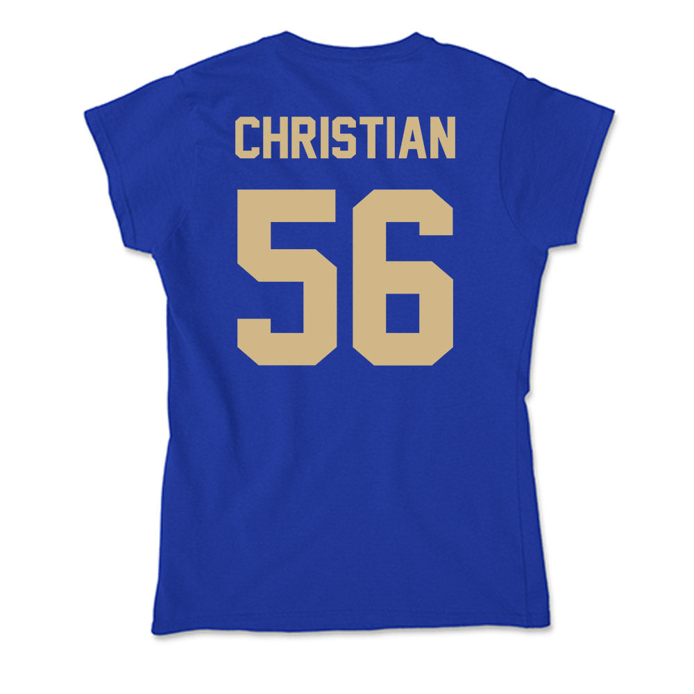 Tulsa - NCAA Football : Colten Christian - Soft Style Women’s T-Shirt-1