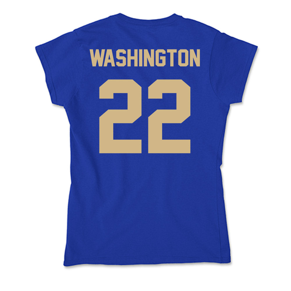 Tulsa - NCAA Football : Kelvin Washington - Soft Style Women’s T-Shirt-1